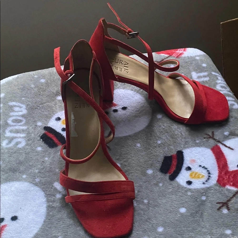 Elegant Red Espadrilles